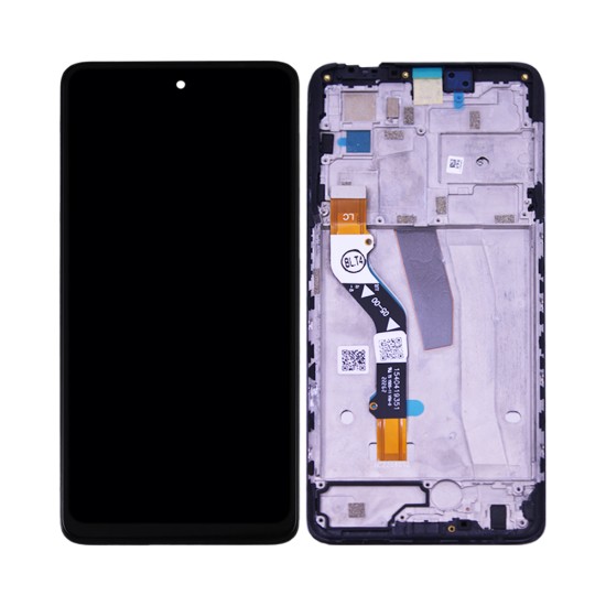 Touch+Display+Frame Motorola Moto G51 5G Black Touch+Display+Frame Motorola Moto G51 5G Black